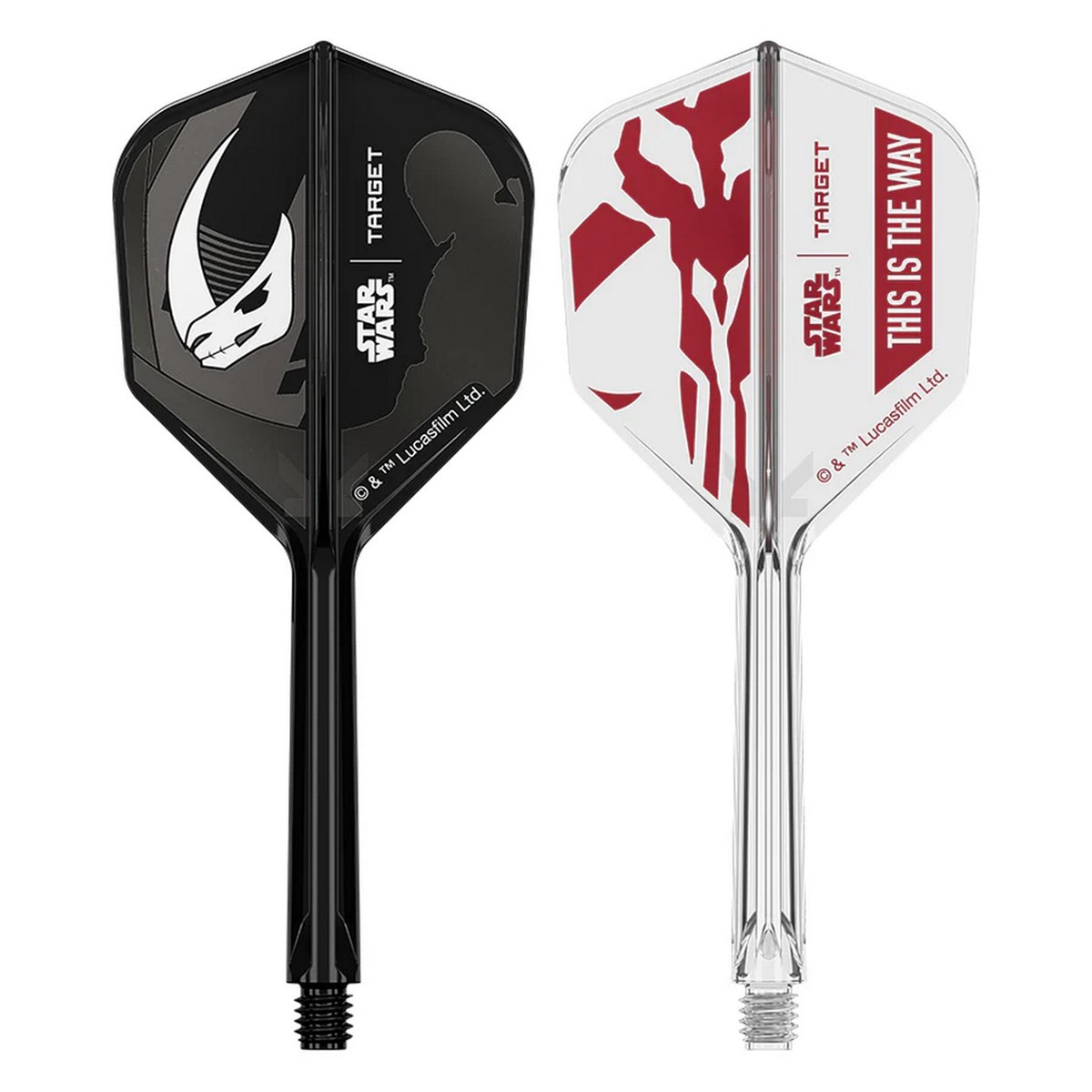 Target Darts K-Flex System - No 6 Shape / Short (19mm) - Mandalorian